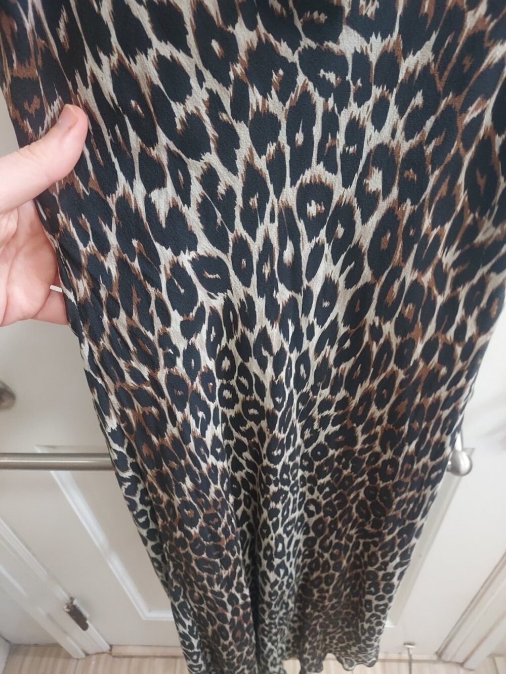 Realisation Par Sleeveless The Jaime Leopard Bellini Slip Dress - Picture 8 of 8